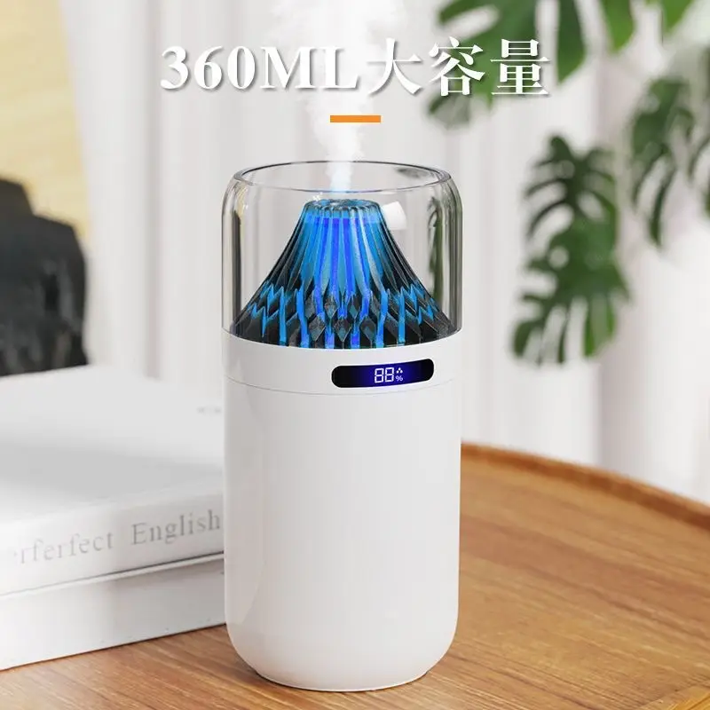 New Simulated Volcano Aromatherapy Machine, Home Diffuser, Car-Mounted Colorful Humidifier, Portable Car Atomizer - Image 12