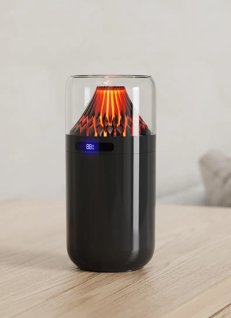New Simulated Volcano Aromatherapy Machine, Home Diffuser, Car-Mounted Colorful Humidifier, Portable Car Atomizer - Image 2