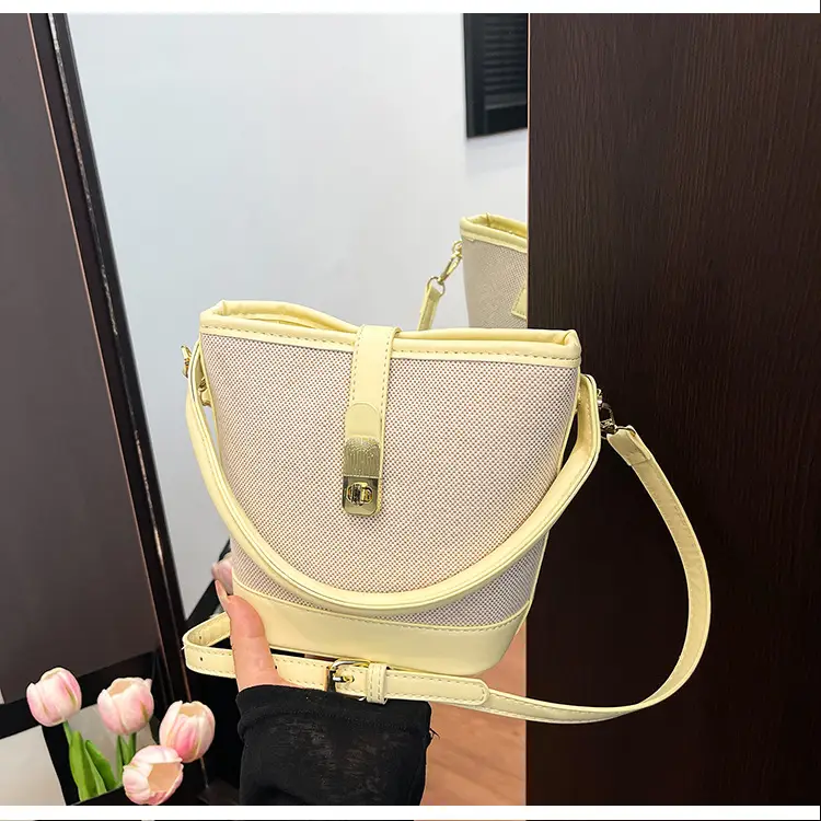 Women's Contrasting Color Handbag Autumn Winter Commuter Bag — feature 24