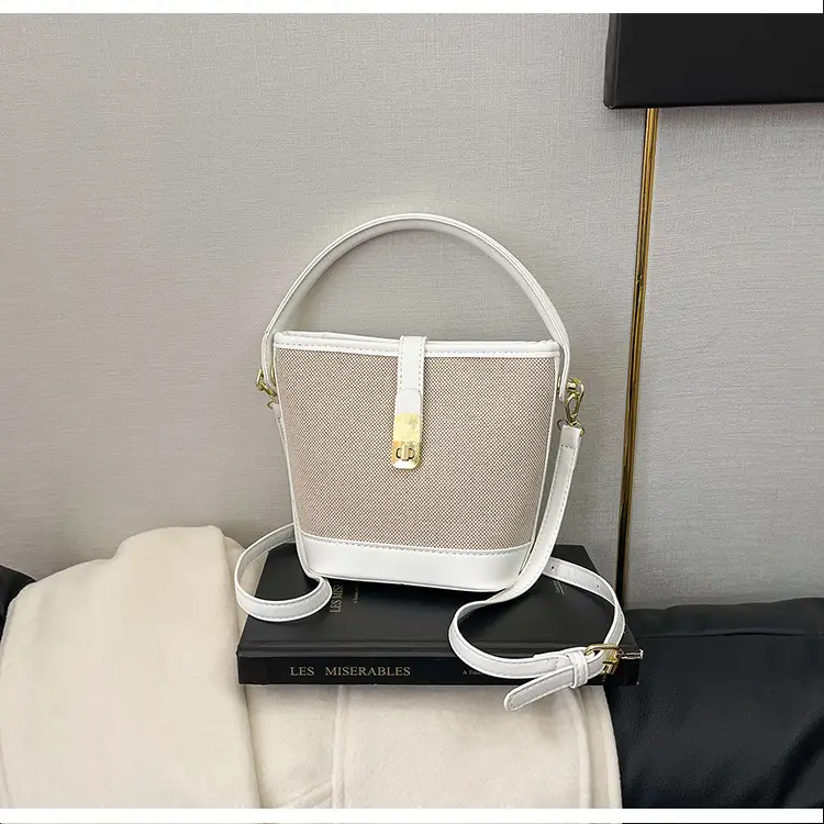 Women's Contrasting Color Handbag Autumn Winter Commuter Bag — feature 28
