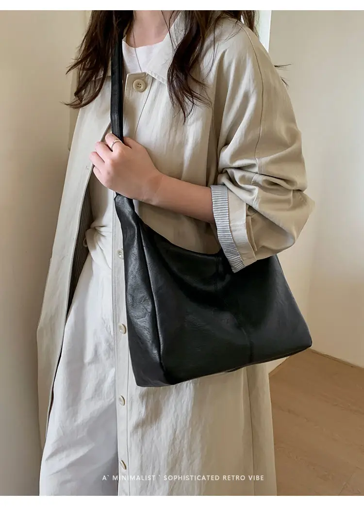 Brown PU Leather Shoulder Bag for Women — feature 11