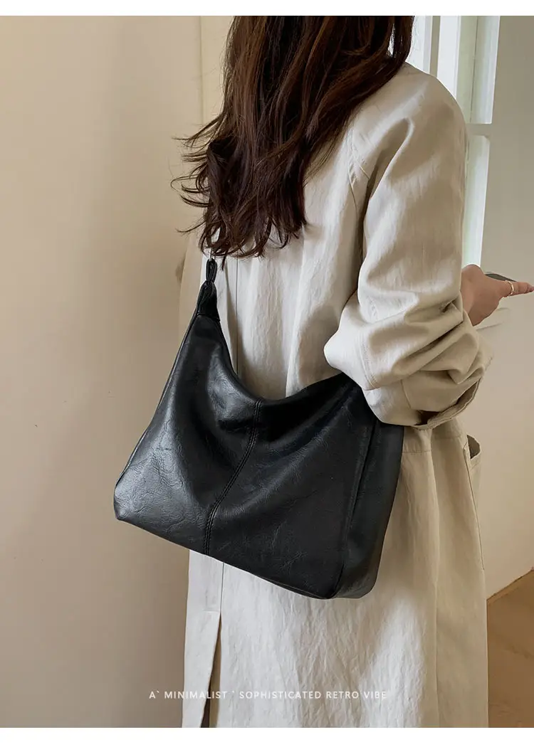 Brown PU Leather Shoulder Bag for Women — feature 12