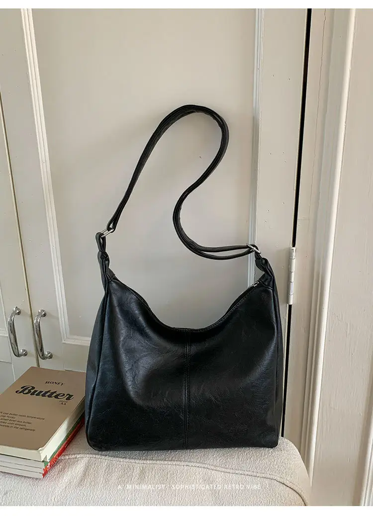 Brown PU Leather Shoulder Bag for Women — feature 22