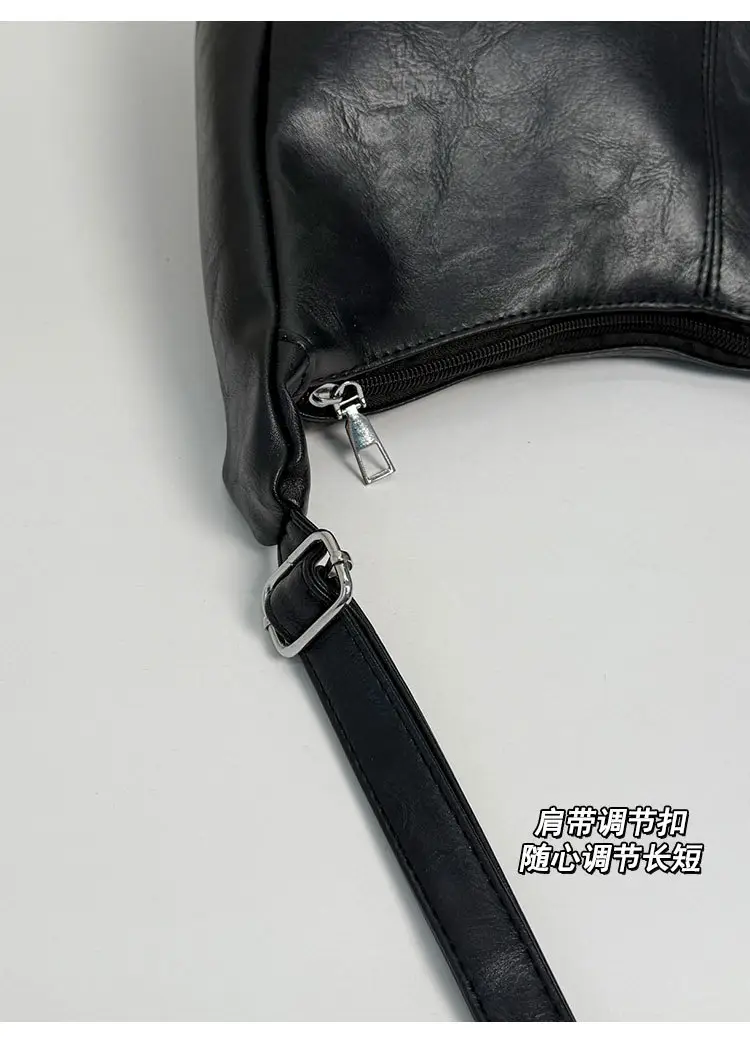 Brown PU Leather Shoulder Bag for Women — feature 6