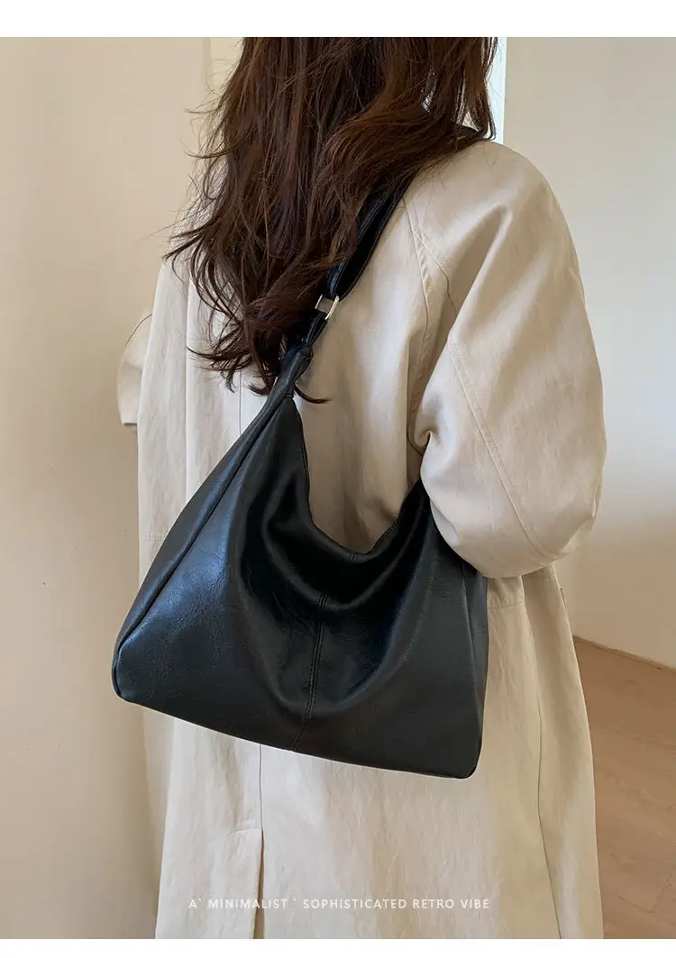 Brown PU Leather Shoulder Bag for Women — feature 9