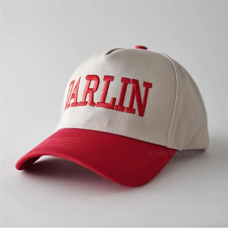Pink Pink Lady Cap with "CARRLIN" Embroidery — feature 1