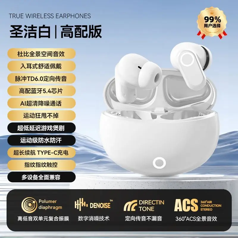 Bluetooth Wireless Earphones with Noise Cancellation & High Quality Sound - Image 2