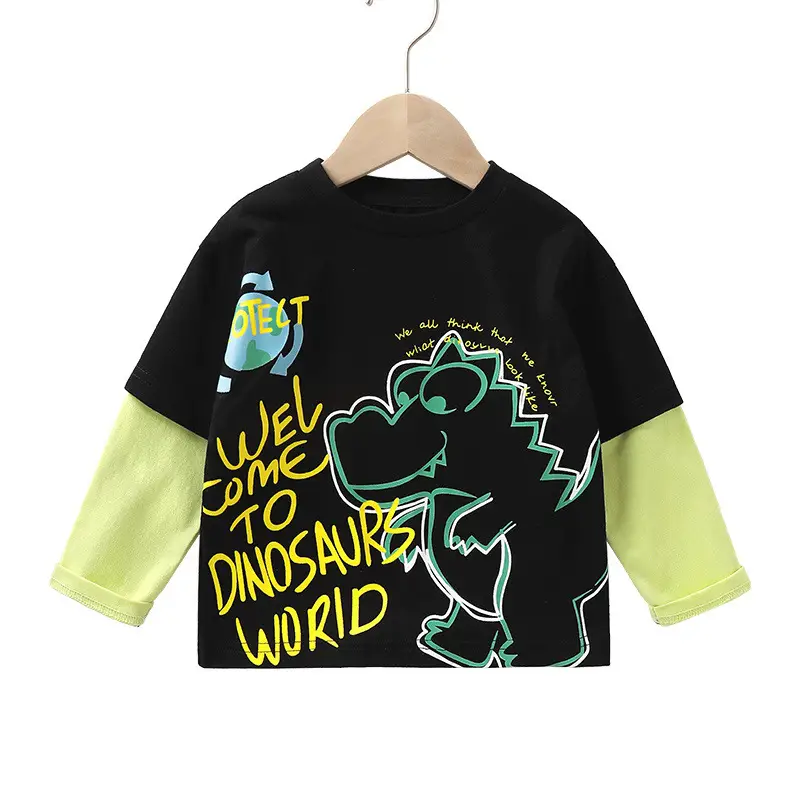 Boys' Toddler T-Shirt Set with Printed Design - Image 6