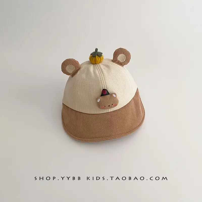 Kids Cute Rabbit Hat Autumn Winter Warm Windproof Large Bristle - Image 2