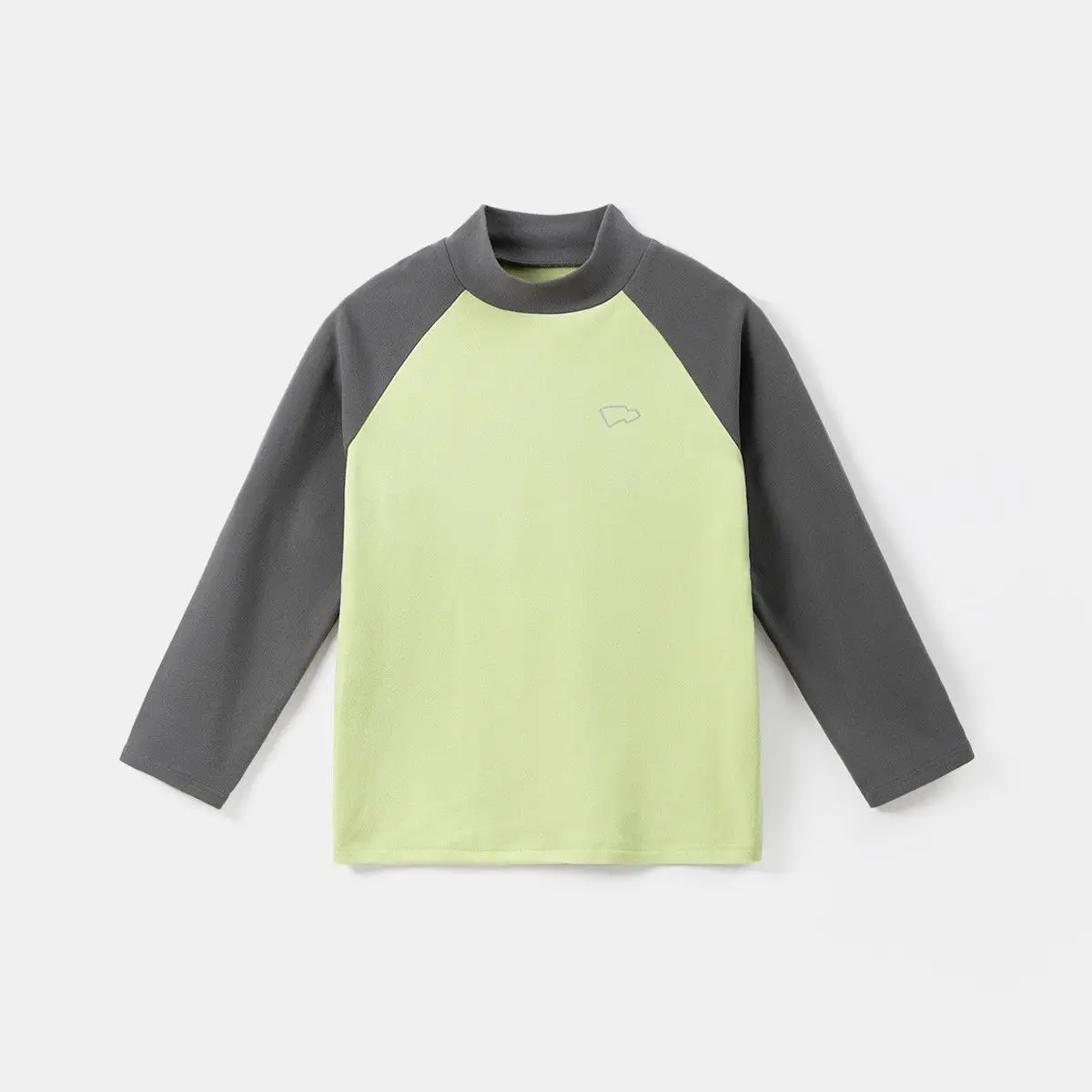 Dudu Boys White Half-Turtleneck T-Shirt 2025 - Image 4