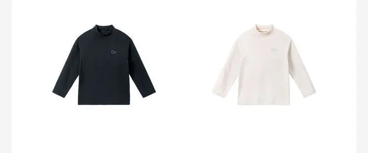 Dudu Boys White Half-Turtleneck T-Shirt 2025 — feature 5