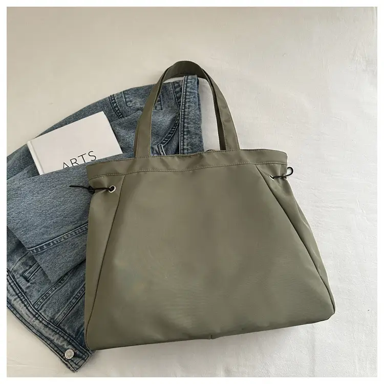Brown Large Capacity Shoulder Bag for Women — feature 15