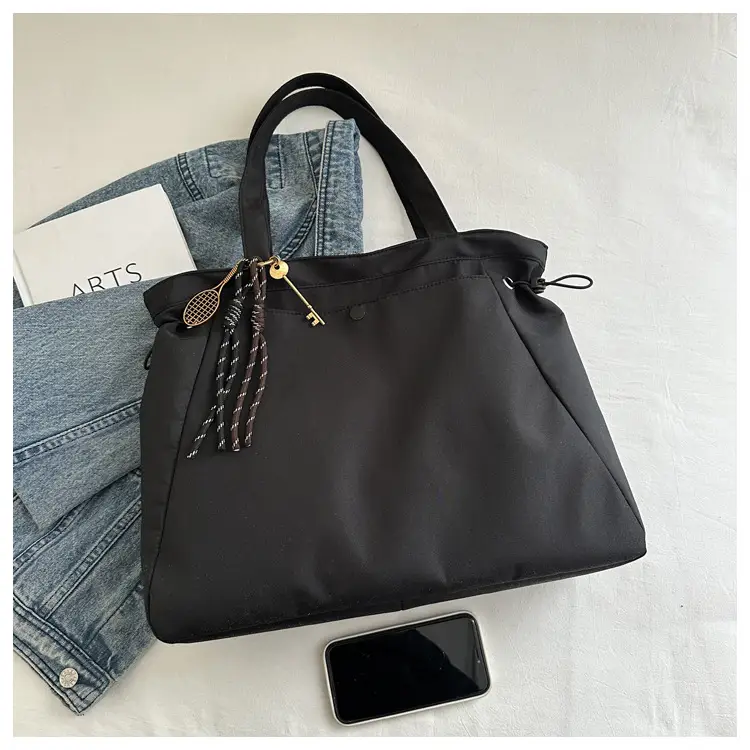 Brown Large Capacity Shoulder Bag for Women — feature 17