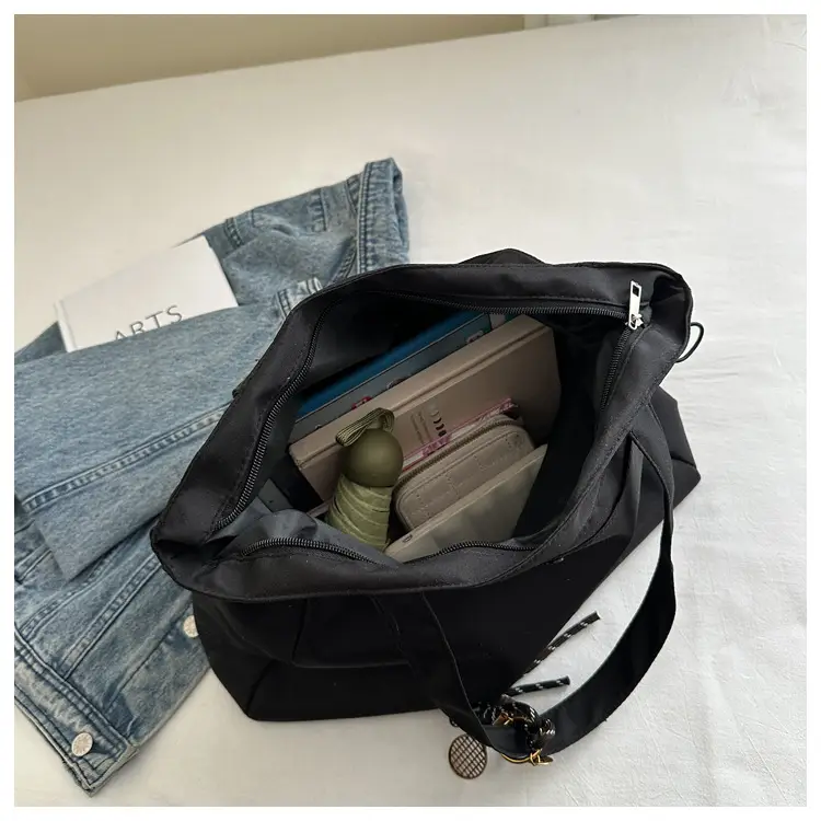 Brown Large Capacity Shoulder Bag for Women — feature 19