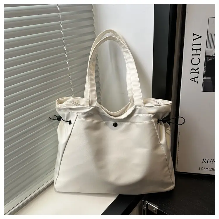 Brown Large Capacity Shoulder Bag for Women - Image 2