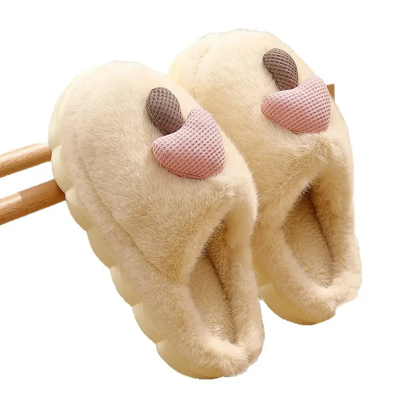 Stuffed Cotton Slippers for Women Winter Thick-Soled Bags and Warm 2025 New Home Indoor Thickeneded Cotton Shoes for Women - Image 9