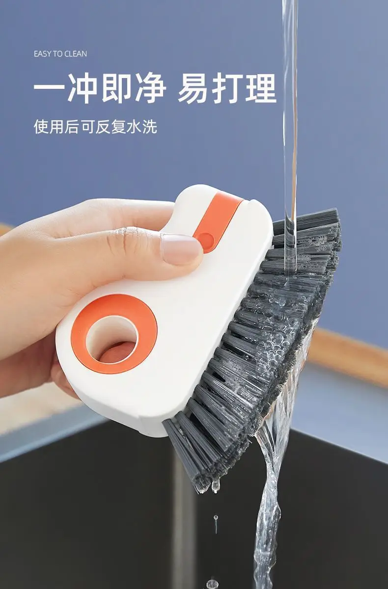 Two-In-One Groove Cleaning Brush, Gap Brush, Door and Window Gap Dust Brush, Multi-Functional Household Cleaning Tool Brush — feature 7