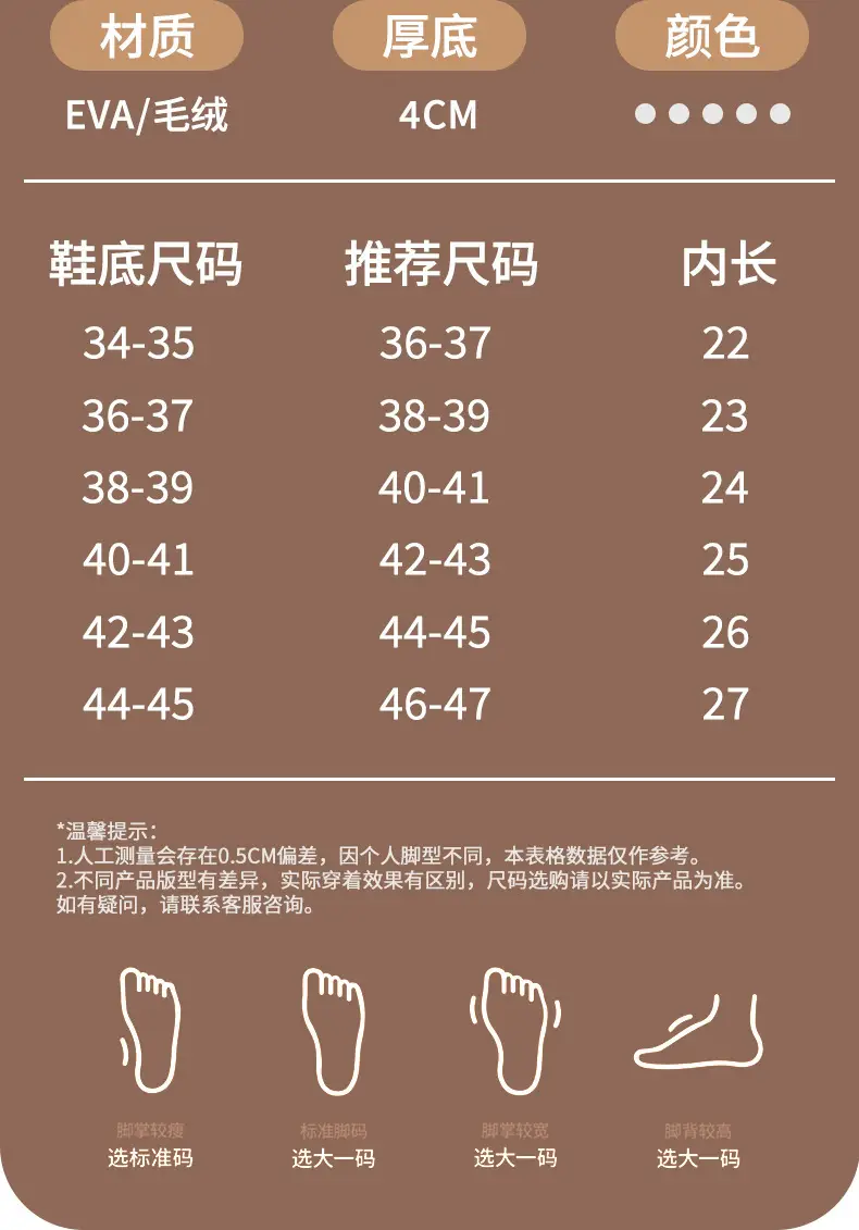 Waterproof Bag Heel Cotton Slippers for Men 2025 New Autumn and Winter Indoor Home Fleece-Lined Warm Thick-Soled Plush Slippers for Women — feature 3