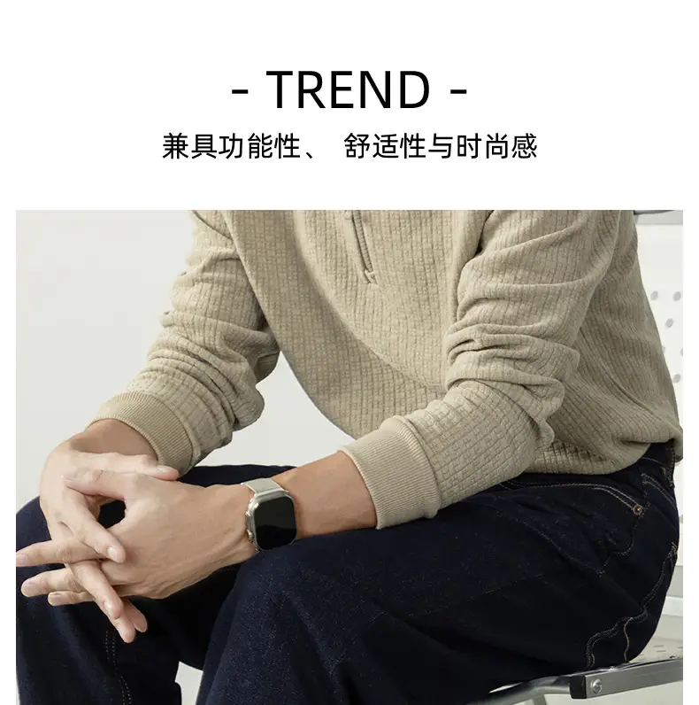 Men's Dark Blue Gilt Casual Jeans Autumn Winter 2025 — feature 15