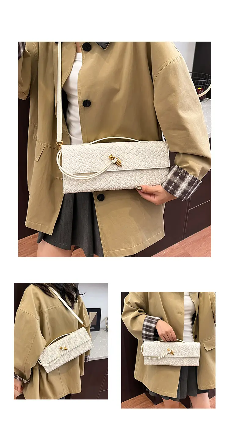 Gold Woven Crossbody Bag for Women — feature 12