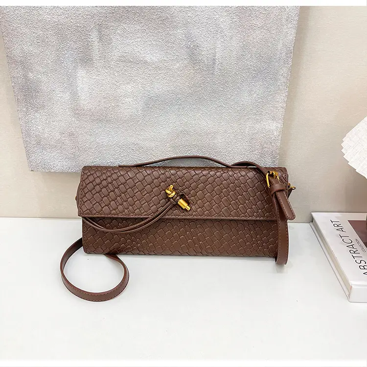 Gold Woven Crossbody Bag for Women — feature 21
