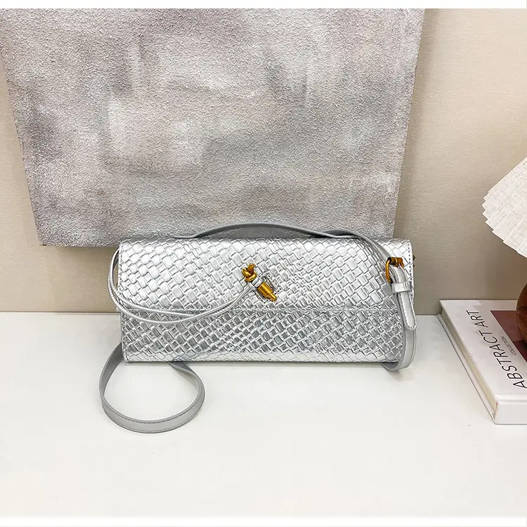 Gold Woven Crossbody Bag for Women — feature 22