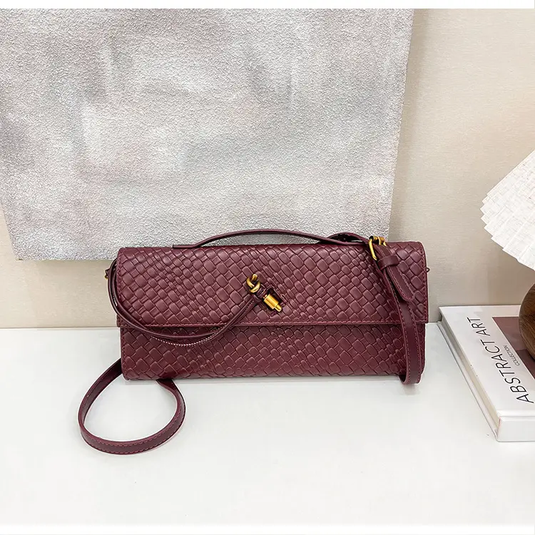 Gold Woven Crossbody Bag for Women — feature 23
