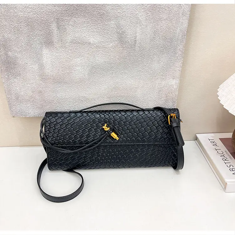 Gold Woven Crossbody Bag for Women — feature 24