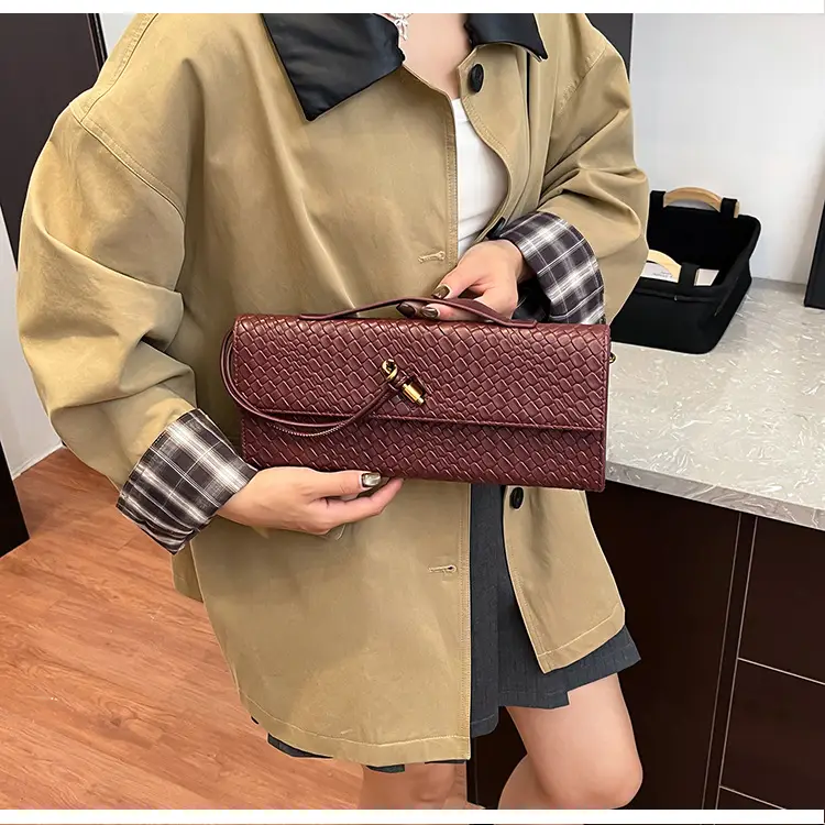 Gold Woven Crossbody Bag for Women — feature 28