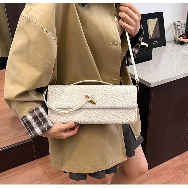 Gold Woven Crossbody Bag for Women — feature 32