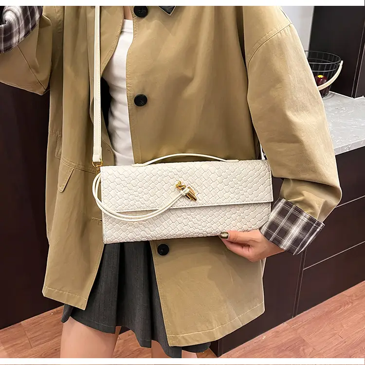 Gold Woven Crossbody Bag for Women — feature 33
