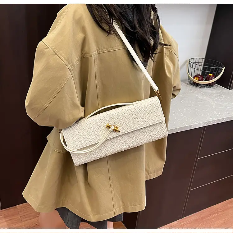 Gold Woven Crossbody Bag for Women — feature 34