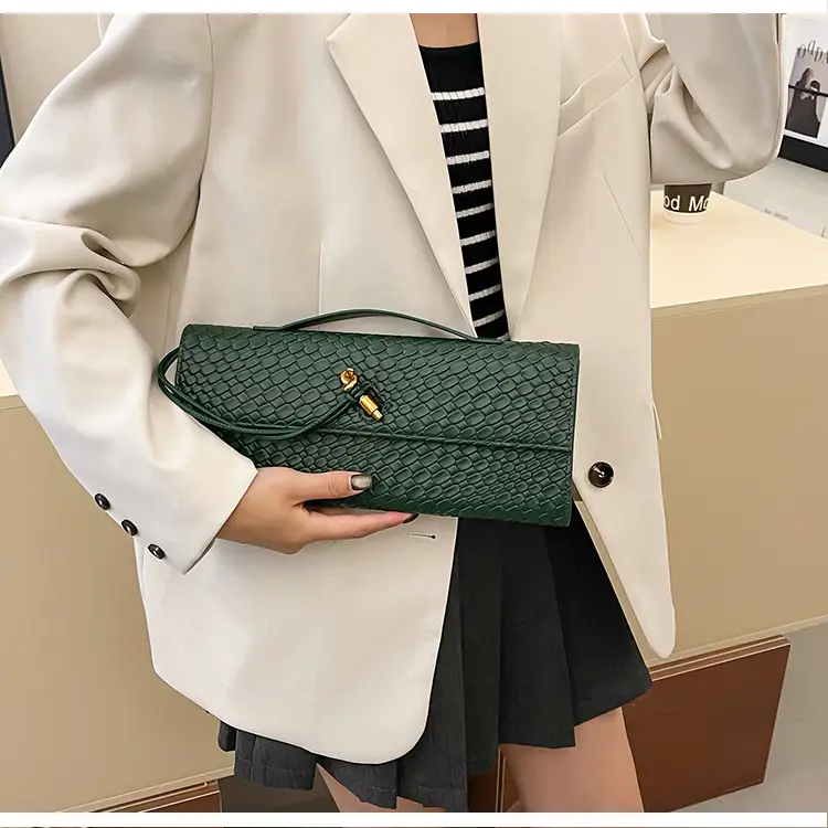 Gold Woven Crossbody Bag for Women — feature 42