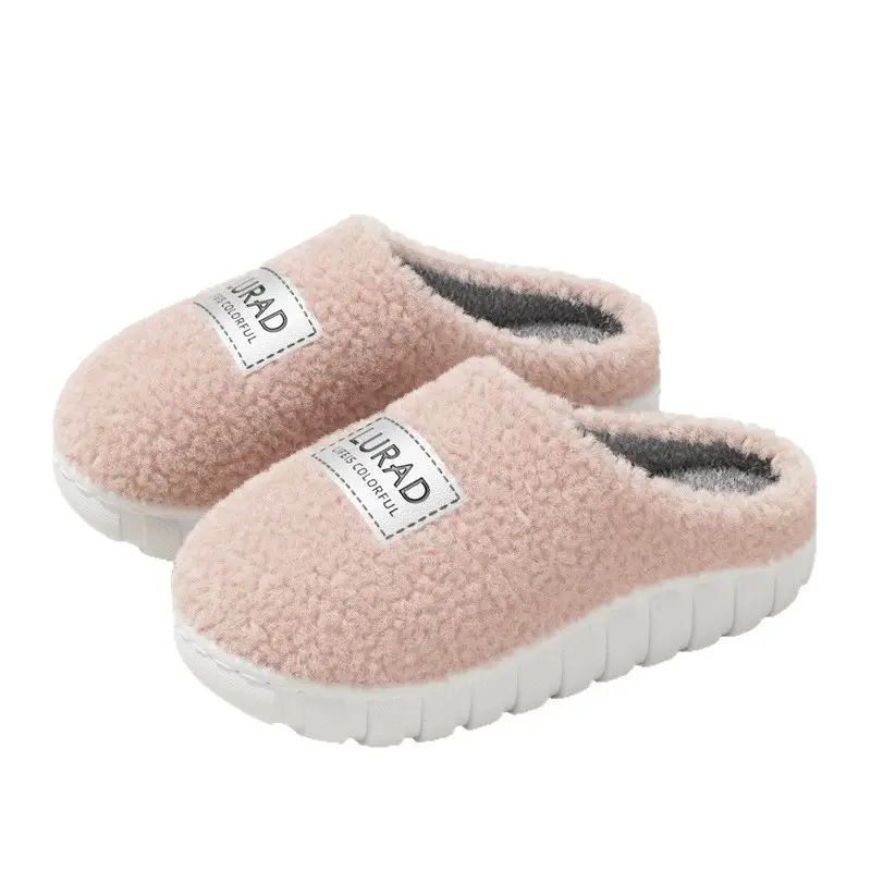 2025 Women Winter Stuffed Cotton Slippers Warm Anti-Slip - Image 7