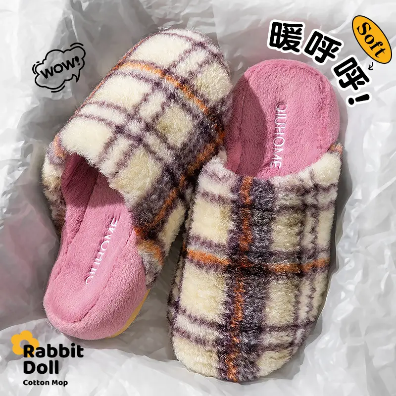 Women's Plush-Lined Birkenstock Slippers Winter Warm Closed-Toe - Image 4