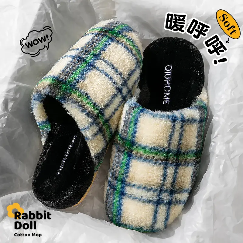 Women's Plush-Lined Birkenstock Slippers Winter Warm Closed-Toe - Image 6