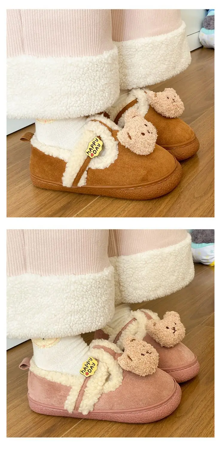 Furry Bear Lined Birkenstock Shoes for Women — feature 12