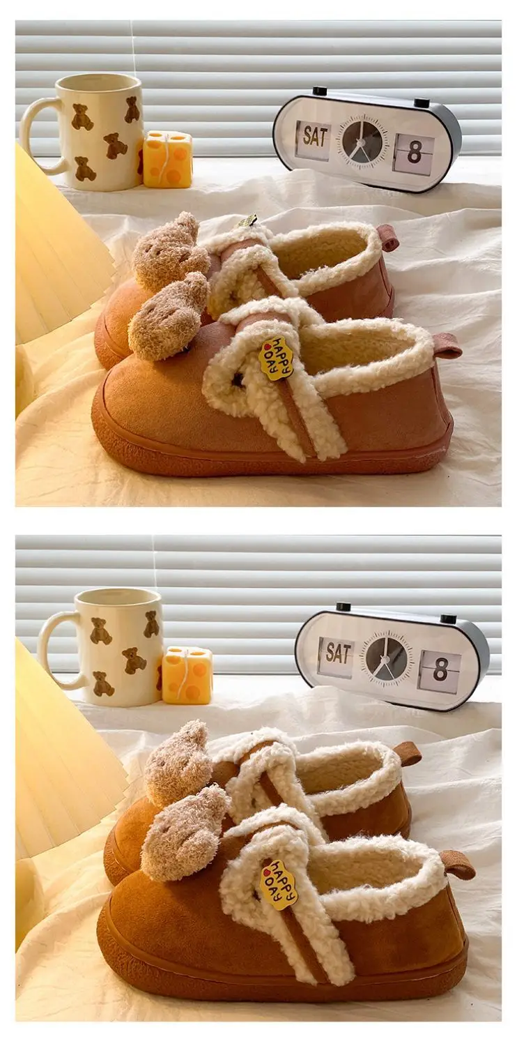 Furry Bear Lined Birkenstock Shoes for Women — feature 13