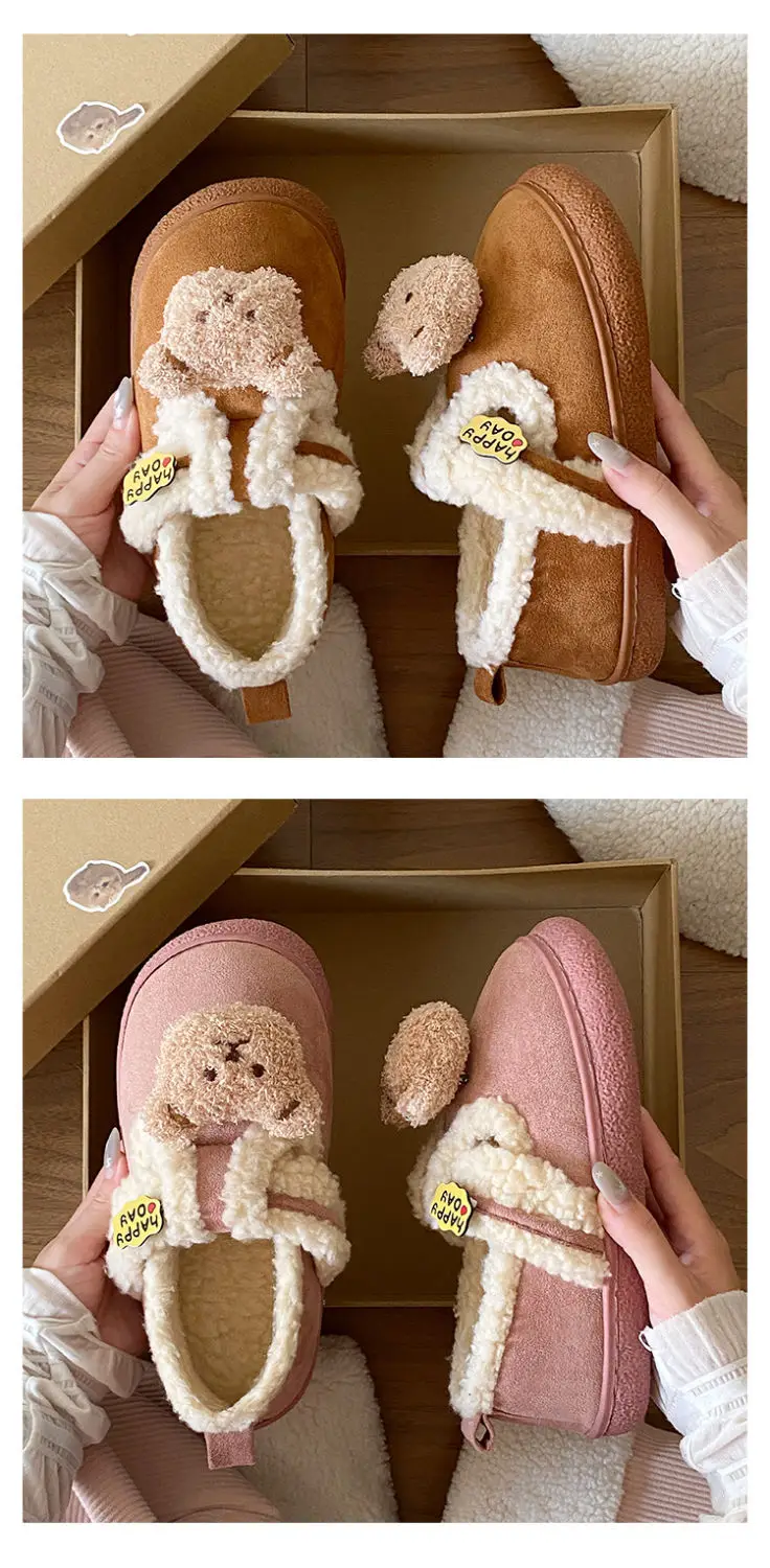Furry Bear Lined Birkenstock Shoes for Women — feature 14