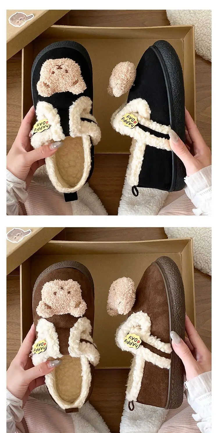 Furry Bear Lined Birkenstock Shoes for Women — feature 17