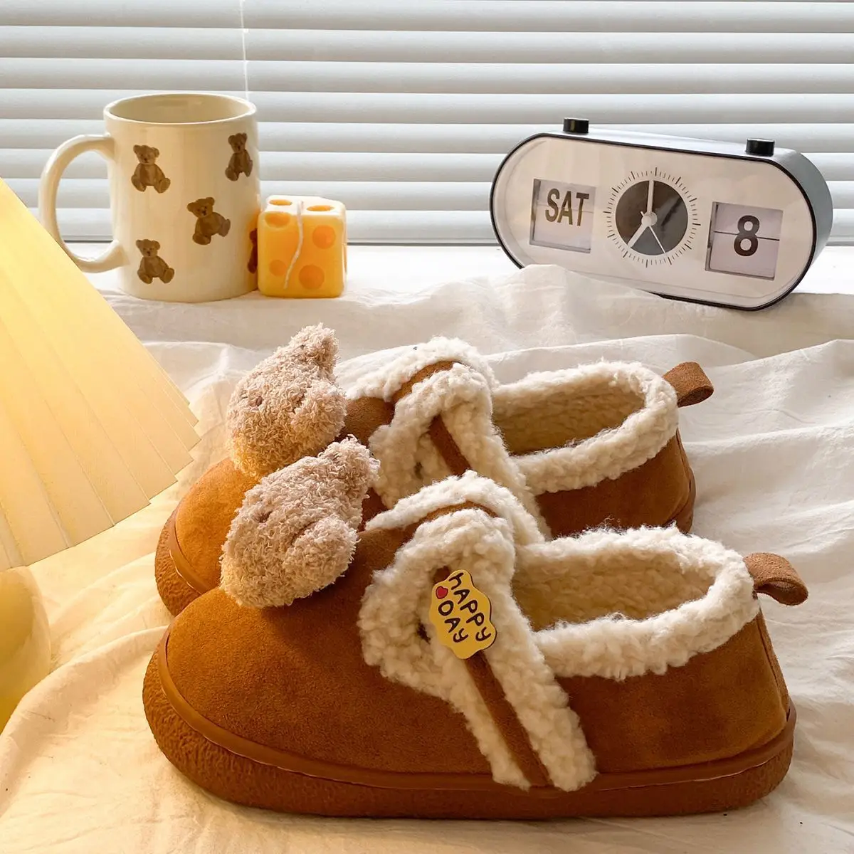Furry Bear Lined Birkenstock Shoes for Women — feature 30