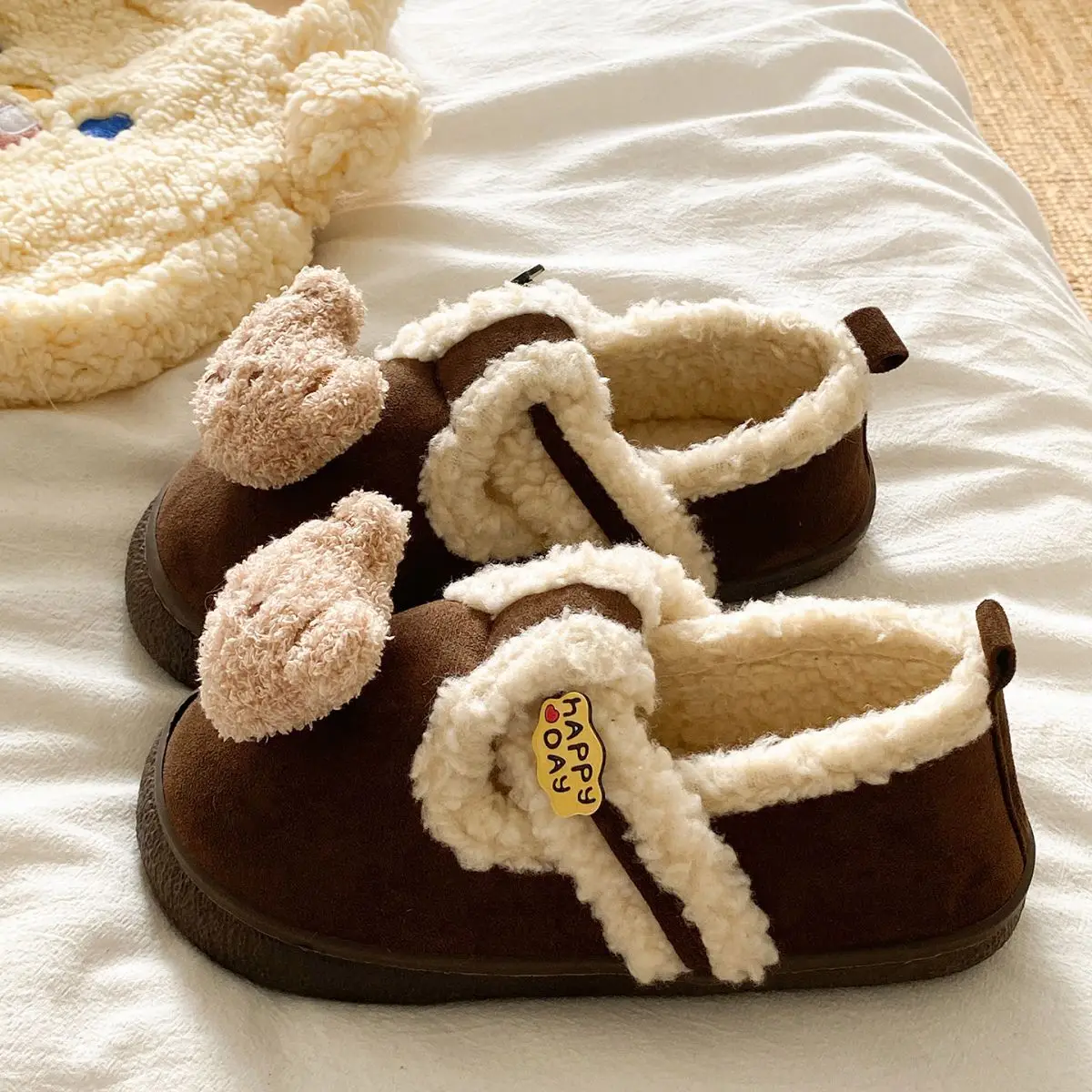Furry Bear Lined Birkenstock Shoes for Women — feature 31