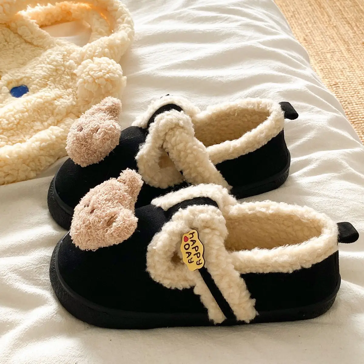 Furry Bear Lined Birkenstock Shoes for Women — feature 32