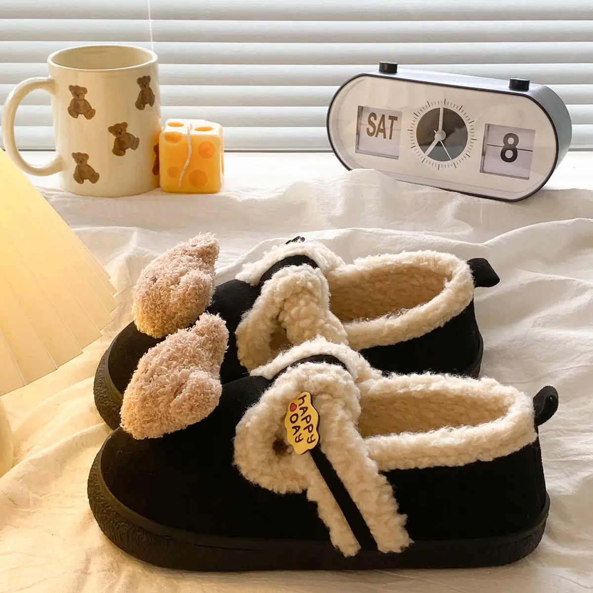 Furry Bear Lined Birkenstock Shoes for Women — feature 40