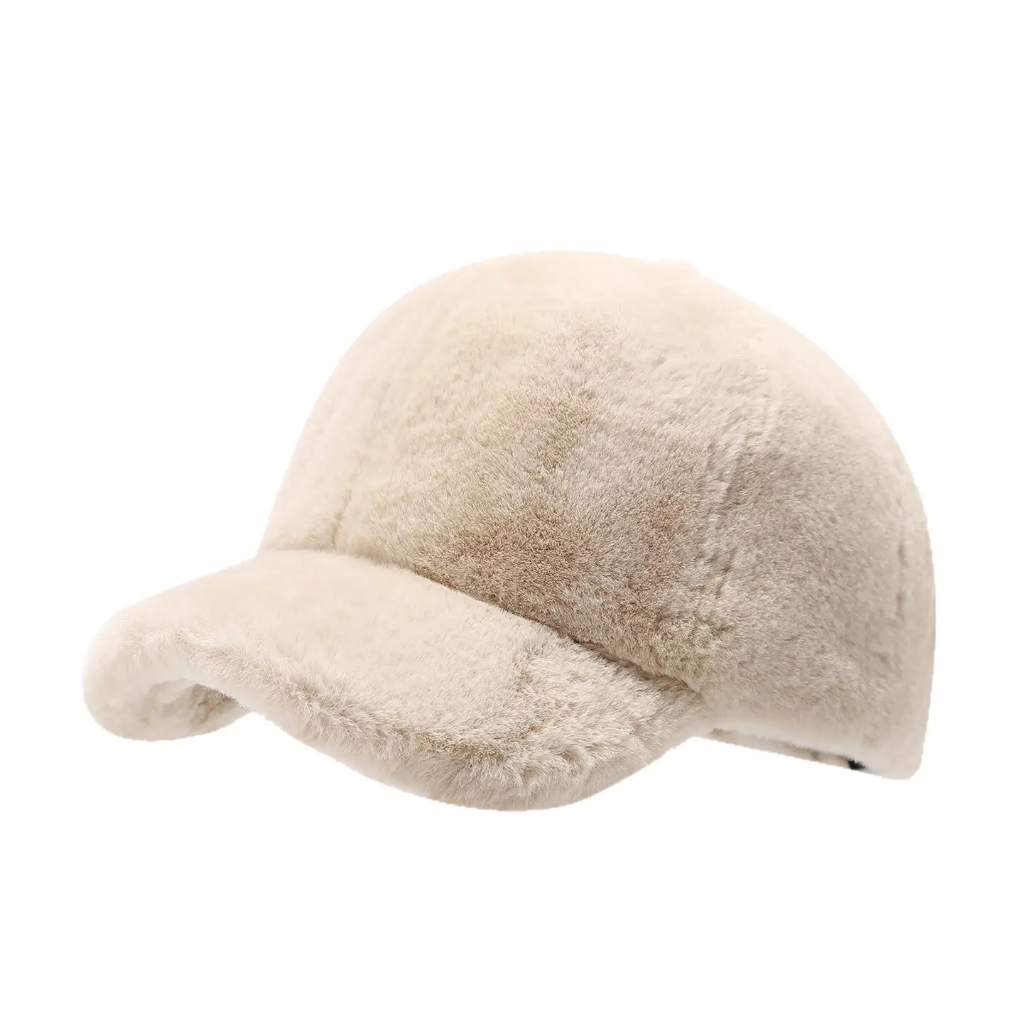Women Wool Beige Winter Cap Warm Autumn - Image 11