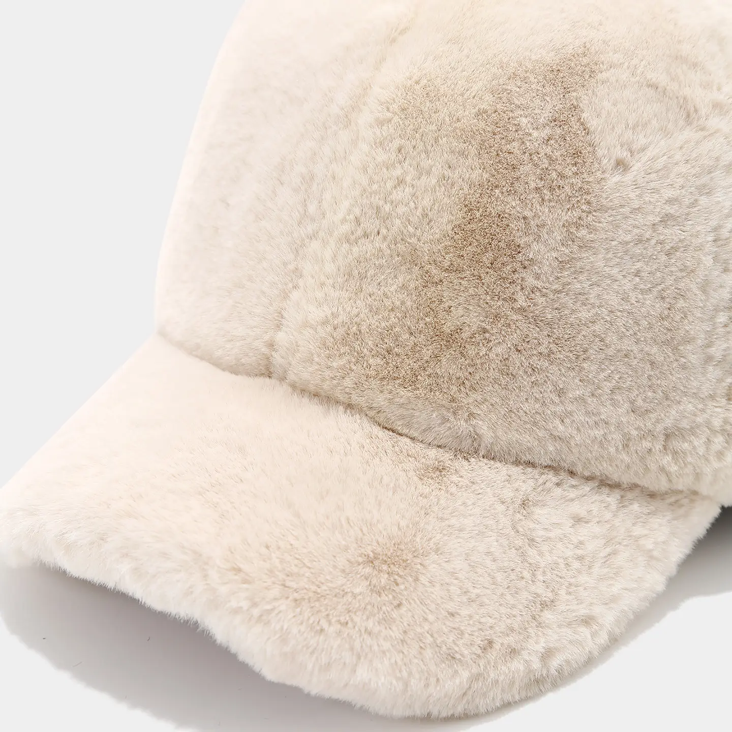 Women Wool Beige Winter Cap Warm Autumn — feature 10