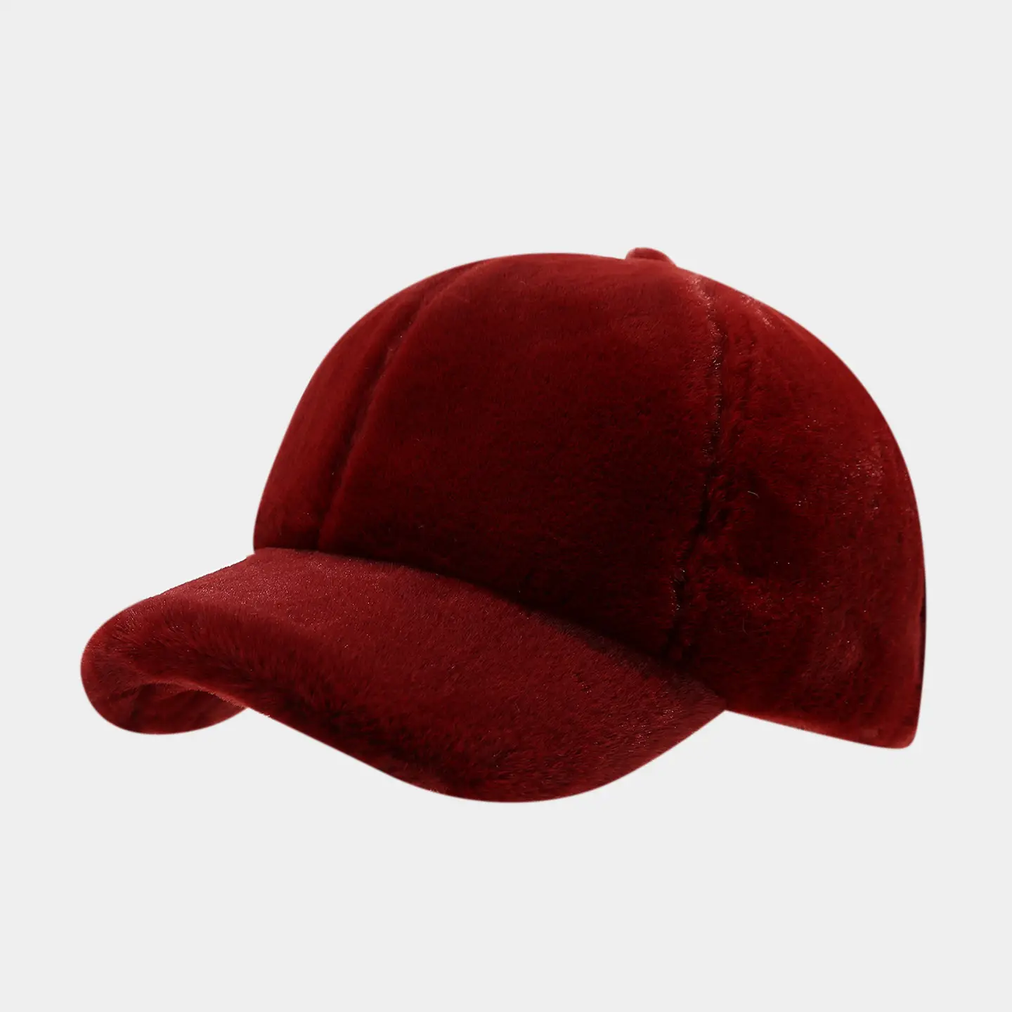 Women Wool Beige Winter Cap Warm Autumn - Image 4