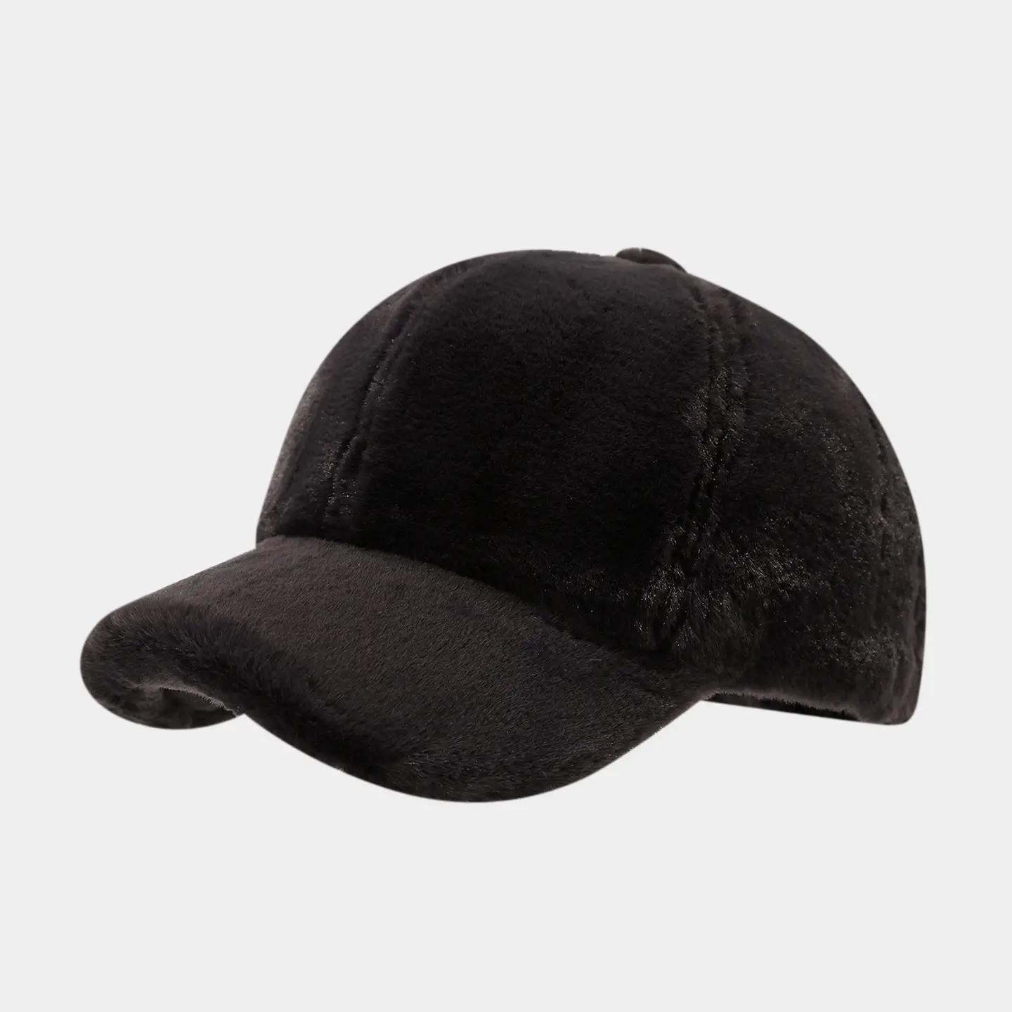 Women Wool Beige Winter Cap Warm Autumn - Image 5