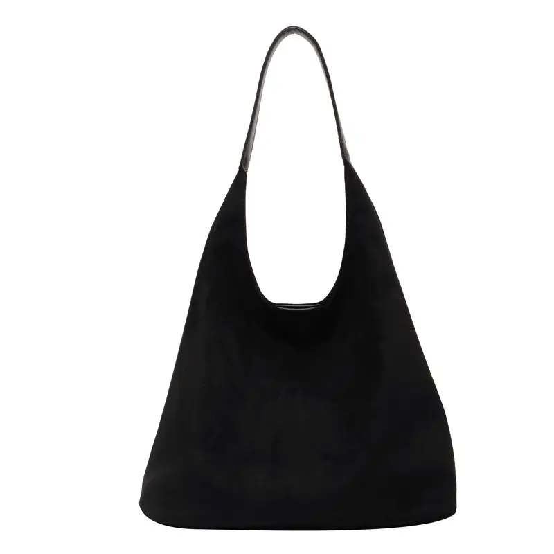Cross-Border Retro Suede Shoulder Bag Large Capacity Women - Image 3
