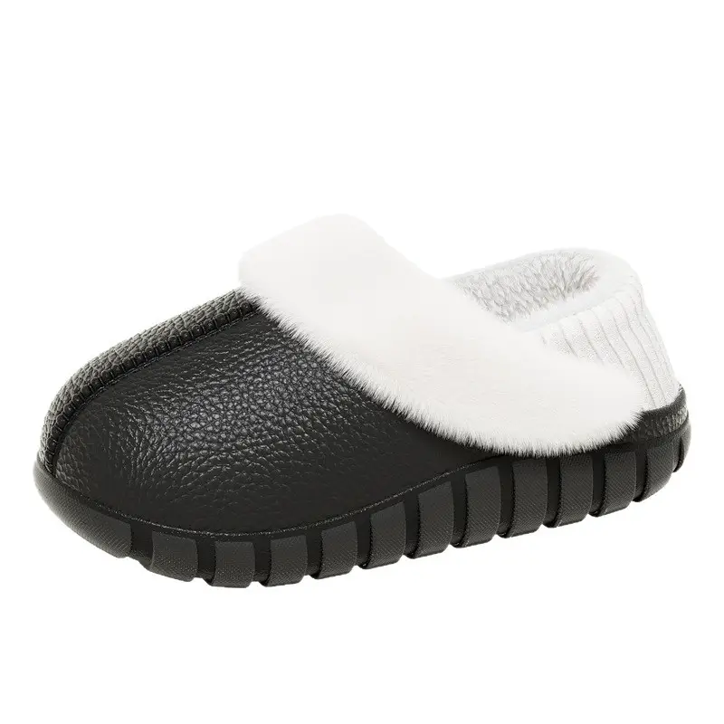 2025 All-Inclusive New Cotton Slippers for Men and Women, Fashionable Couples, Thick Soles and Velvet, Warm Autumn and Winter Non-Slip Cotton Shoes Wholesale - Image 12